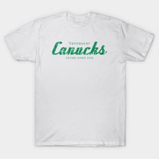 vancouver canucks vintage hockey T-Shirt